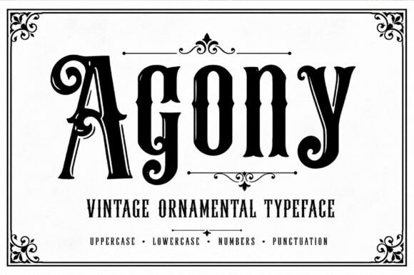 Agony: Unleashing Dramatic Gothic Style in Your Designs