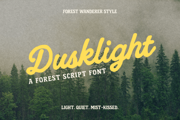 Dusklight Script: Capturing the Warm Glow of Analog Design
