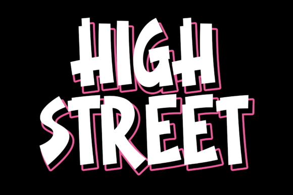 High Street: A Stylish Script for Modern Elegance