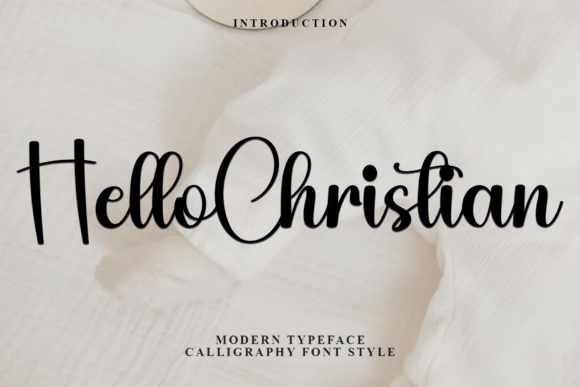 Introducing Hello Christian: A Font with a Soft, Artistic Touch