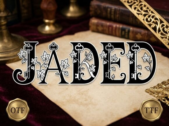 Jaded: The Font That Unlocks a World of Victorian Mystery