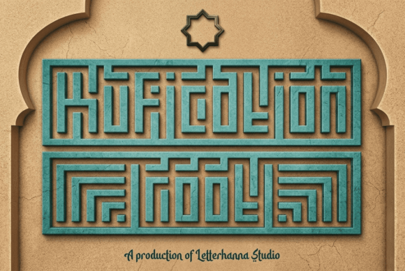 Kufication Root: Where Kufic Geometry Meets Latin Type