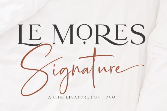 Le Mores Signature: Elevate Your Brand with This Duo Font