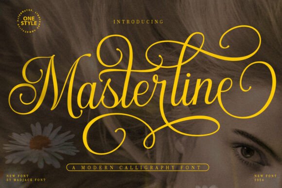 Masterline Calligraphy: A Font That Brings Authenticity to Modern Design