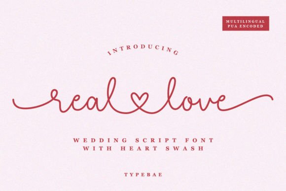 Real Love Font: Adding Romantic Charm to Your Projects