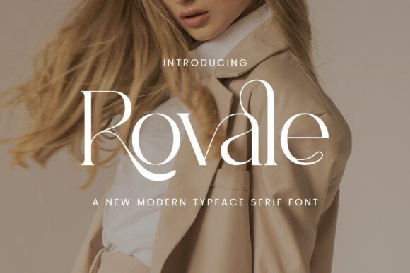 Rovale: Where Modern Luxury Meets Serif Sophistication