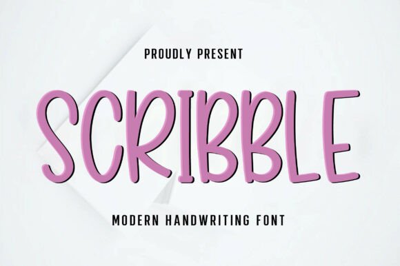 Scribble: The Modern Handwriting Font for Authentic Brands