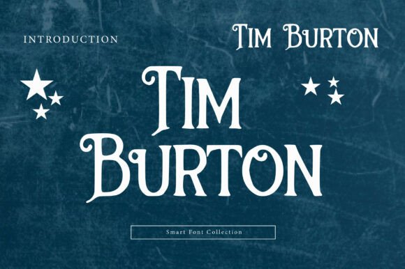Tim Burton: A Typeface for Gothic Fairy-Tale Design
