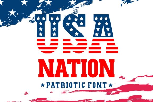 USA Nation: A Display Typeface for Bold Statements